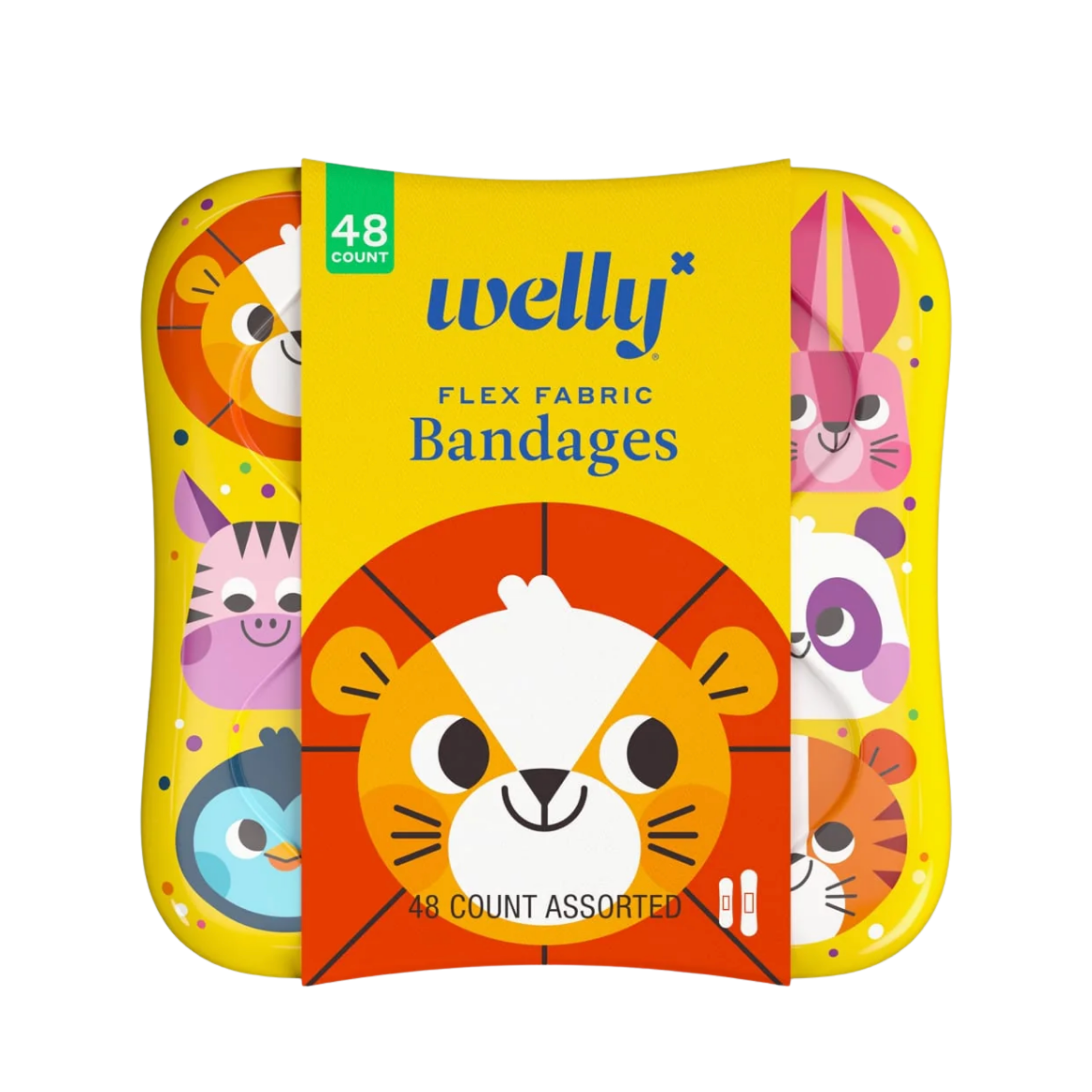 Welly Flex Fabric Bandages - Zoo Animals