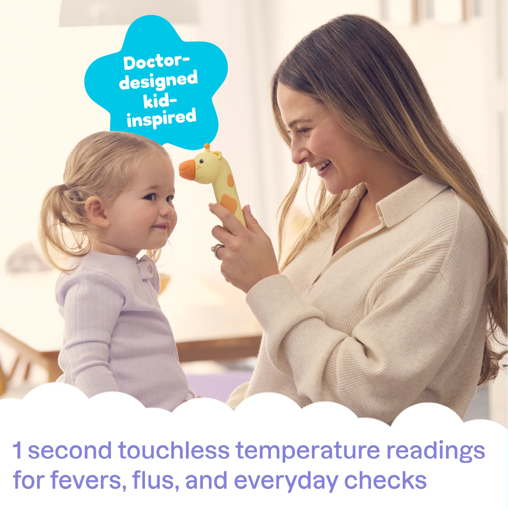 Playhouse MD 3-in-1 Infrared Thermometer for Kids & Adults
