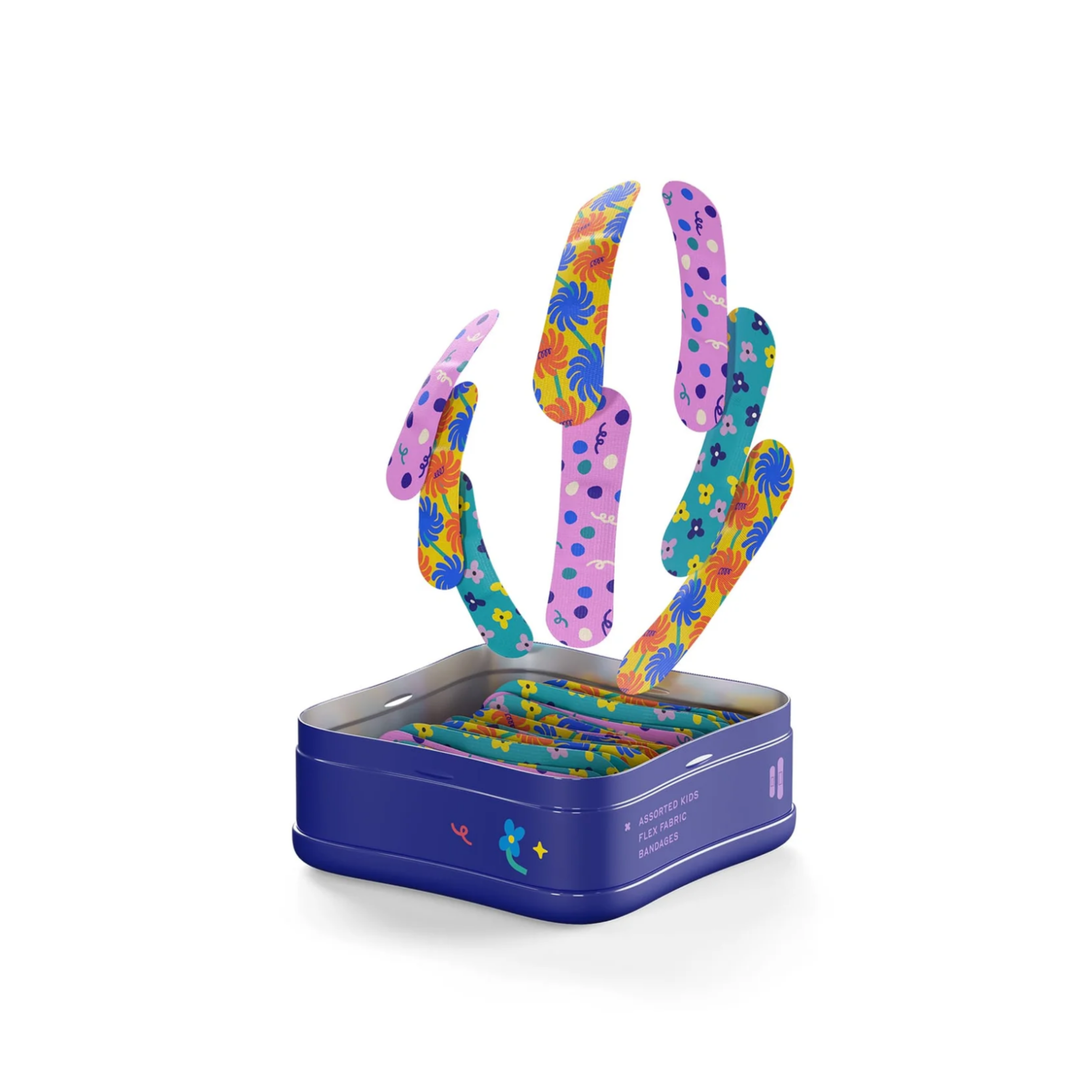 Welly Flex Fabric Bandages - Wonderland Floral
