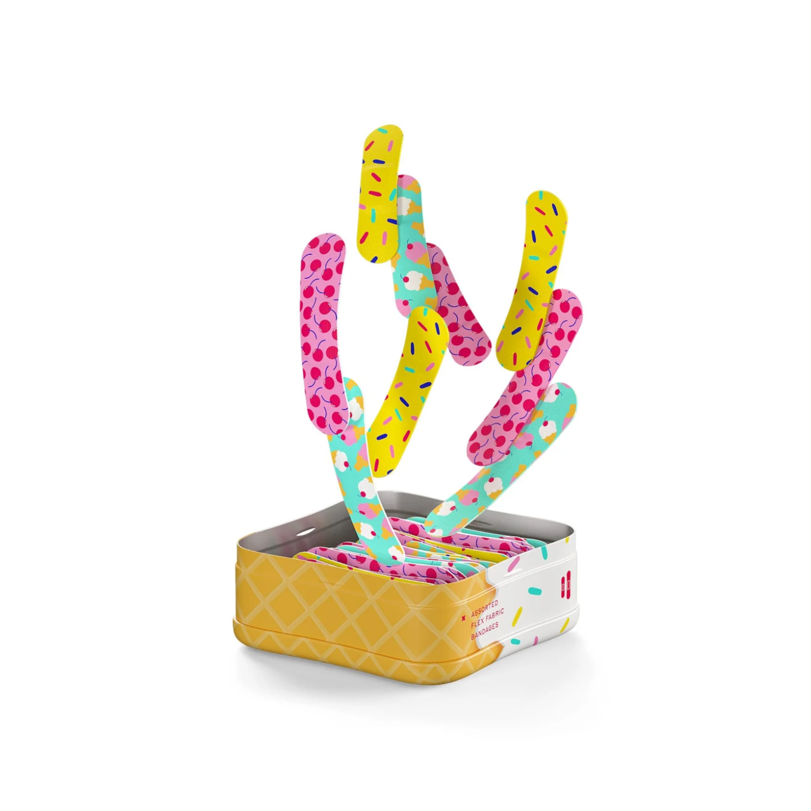Welly Flex Fabric Bandages - Ice Cream