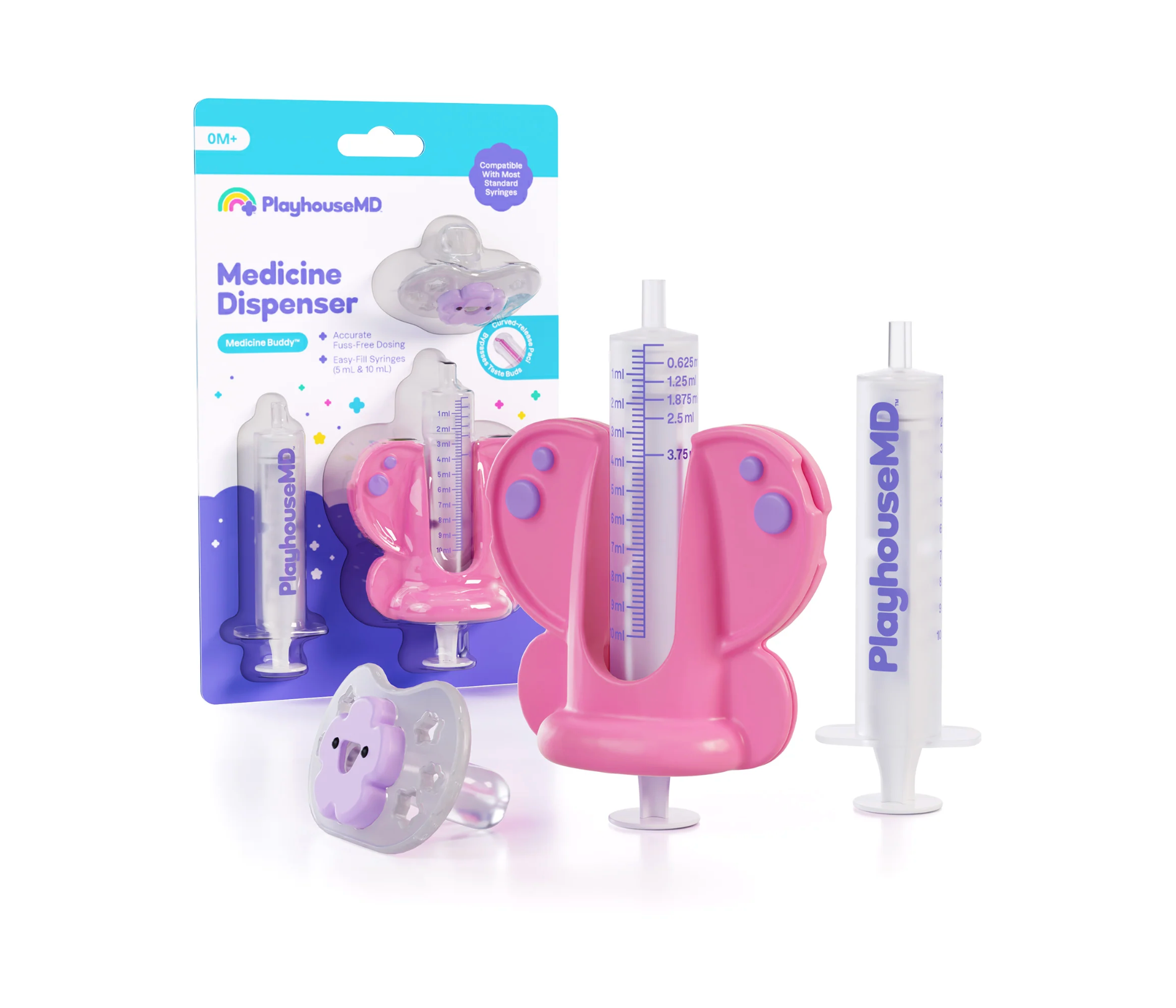 PlayhouseMD Medicine Syringe (Bella the Butterfly)