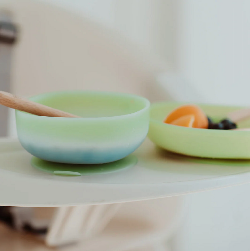 Paperclip Color-changing Suction Bowl