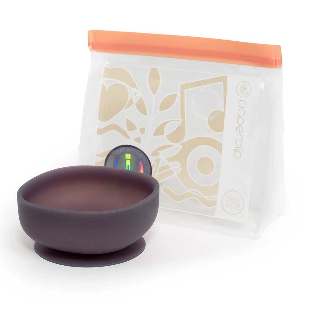 Paperclip Color-changing Suction Bowl