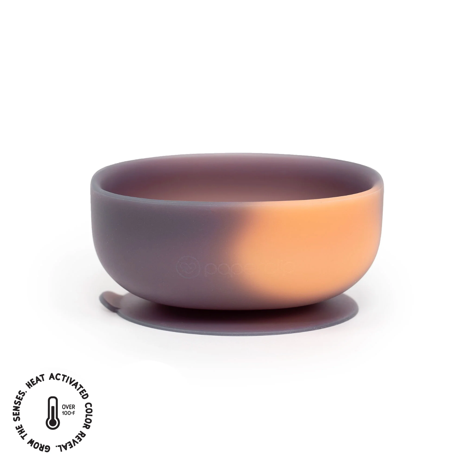 Paperclip Color-changing Suction Bowl