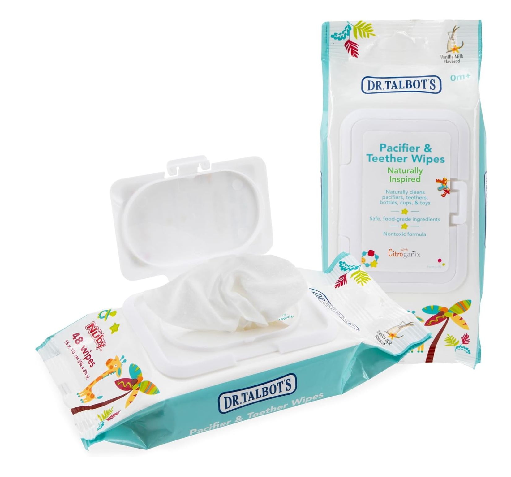 Dr. Talbot’s Pacifier and Teether Wipes (48 count)