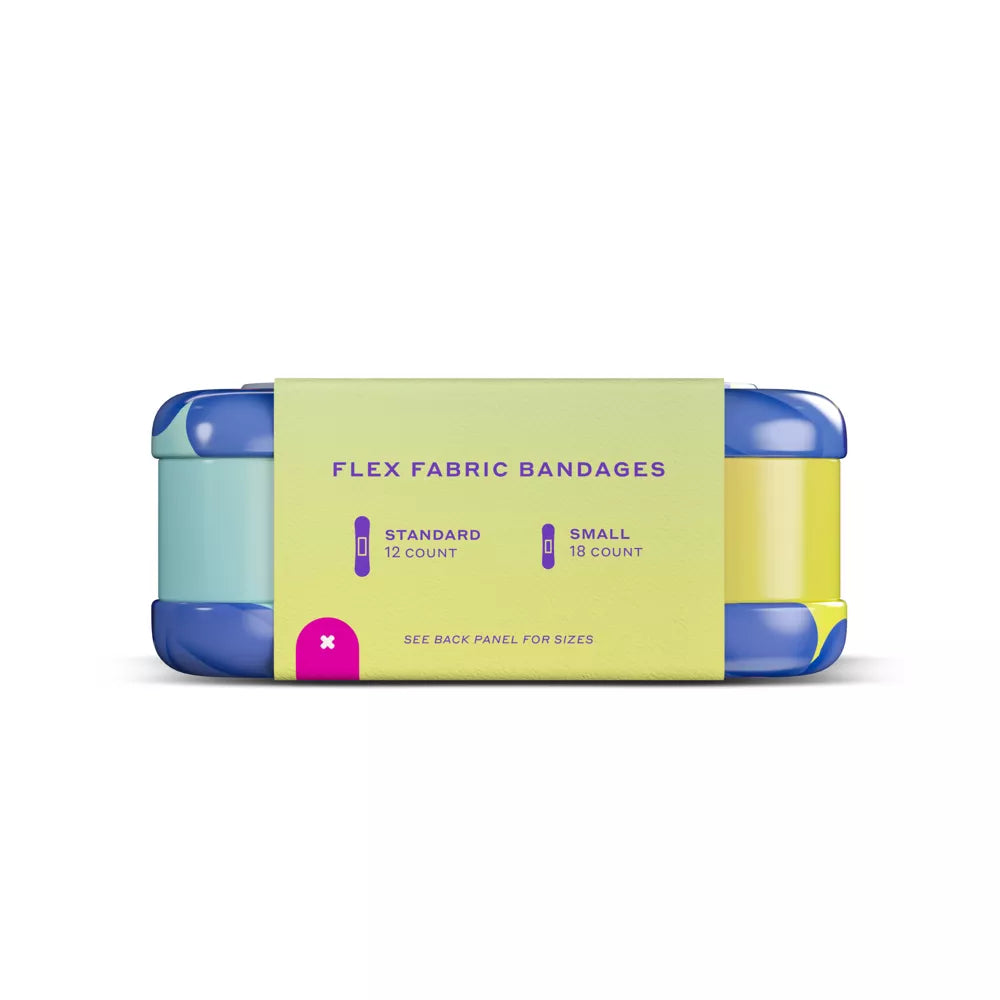 Welly Flex Fabric Bandages - Color-changing