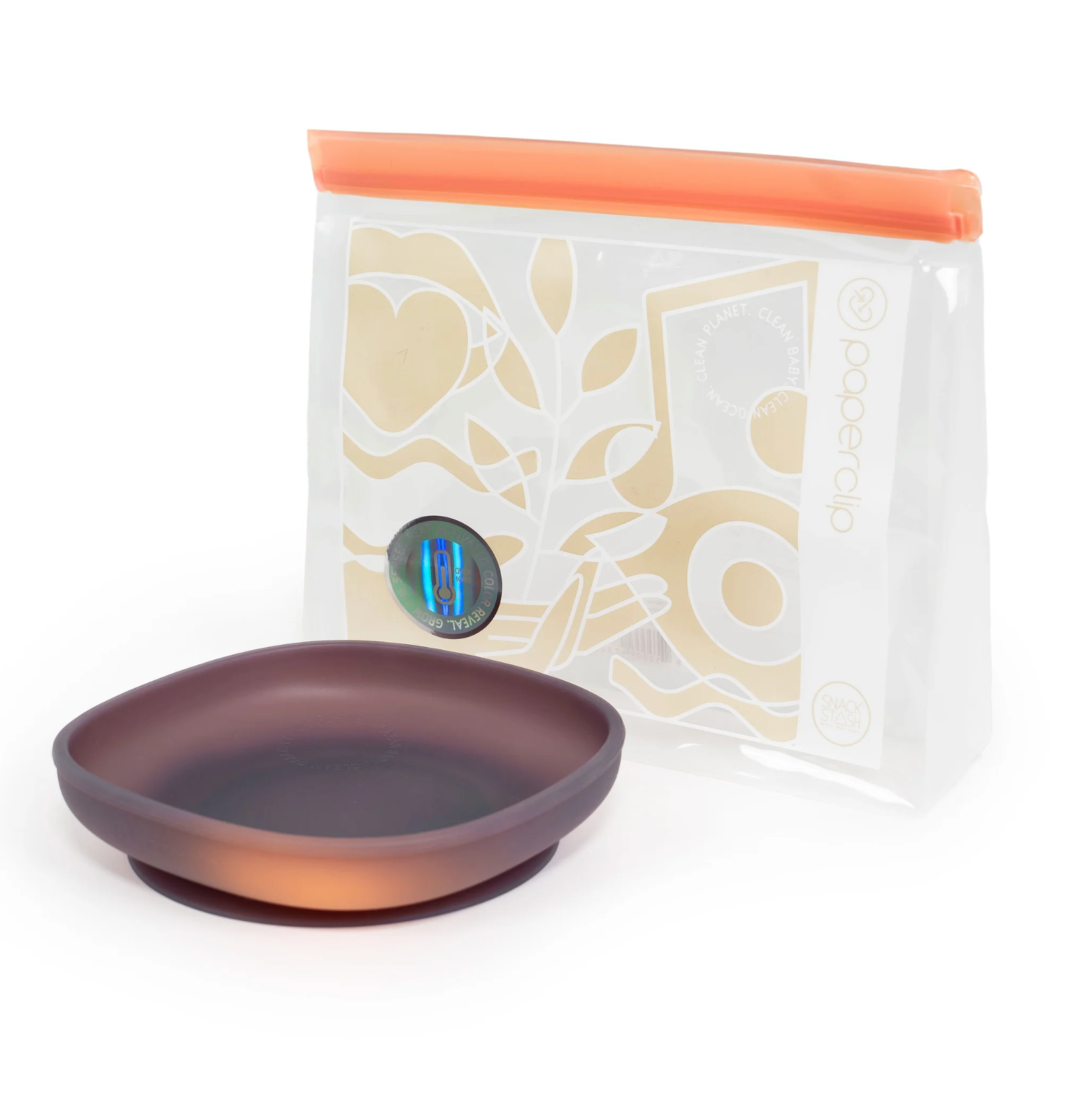Paperclip Color-changing Suction Plate