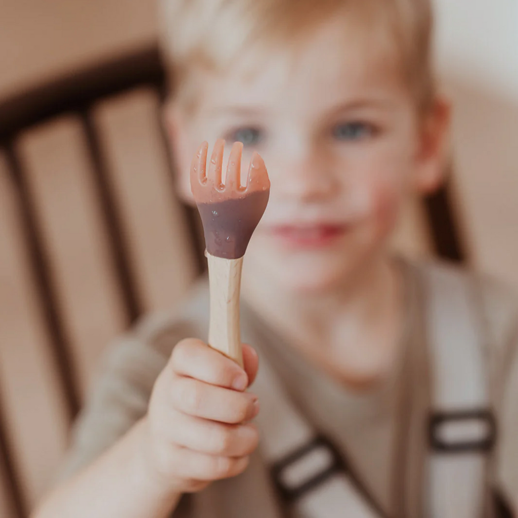 Paperclip Color-changing Spoon & Spork Set