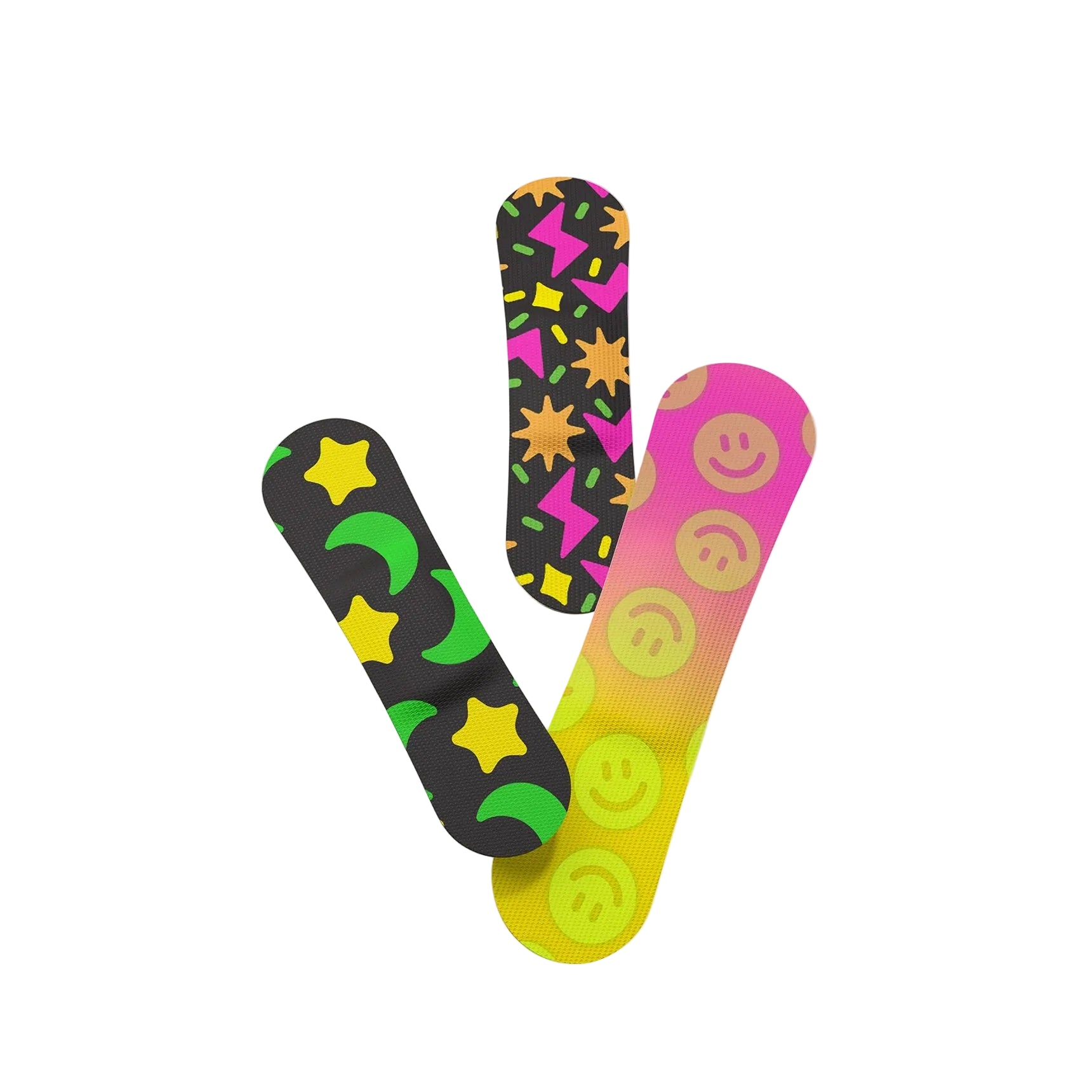 Welly Flex Fabric Bandages - Glow-in-the-Dark