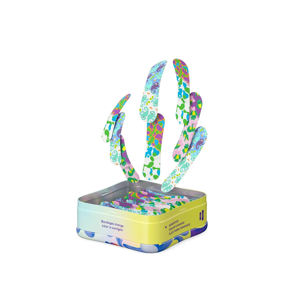 Welly Flex Fabric Bandages - Color-changing
